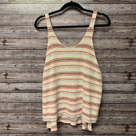 Free People Stripe Tank Top - Picture 2 of 8